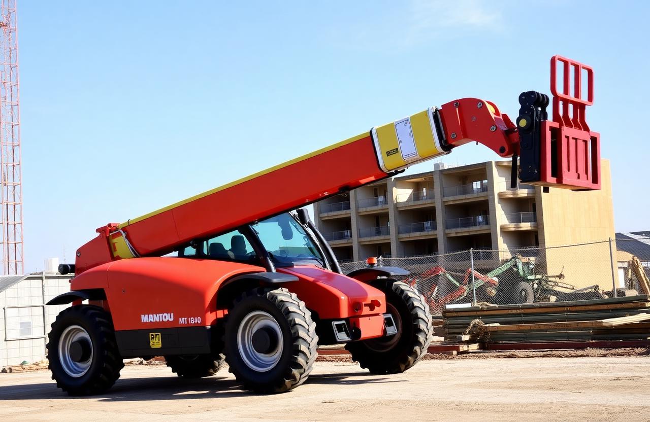 Manitou MT 1840 — telescopico 18 m / 4 ton