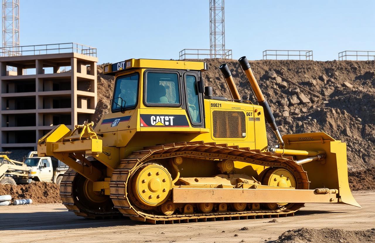 Caterpillar D6T — bulldozer cingolato